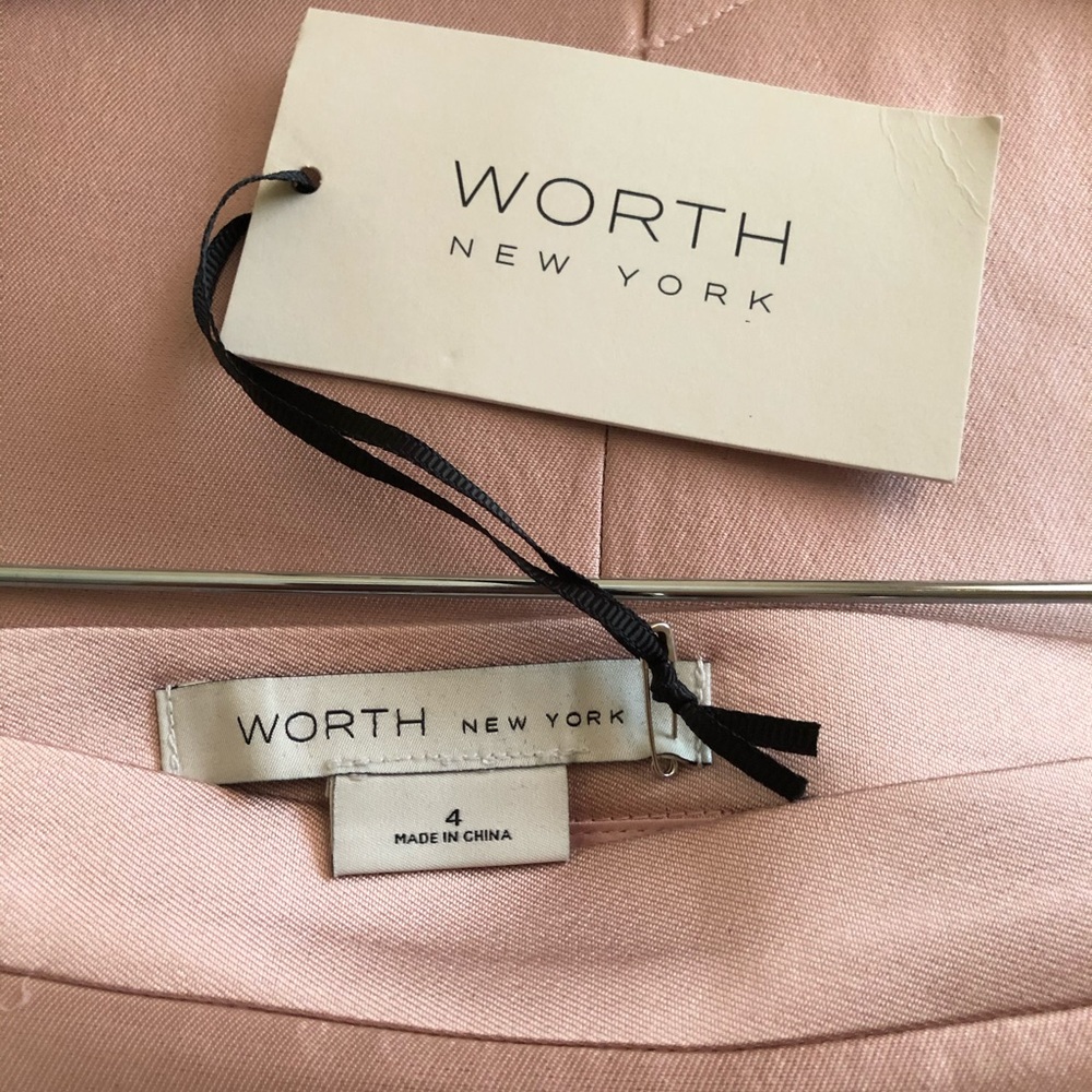 WORTH NEW YORK COLLECTION HAILEY SKIRT PINK Sz 4 - Picture 7 of 11
